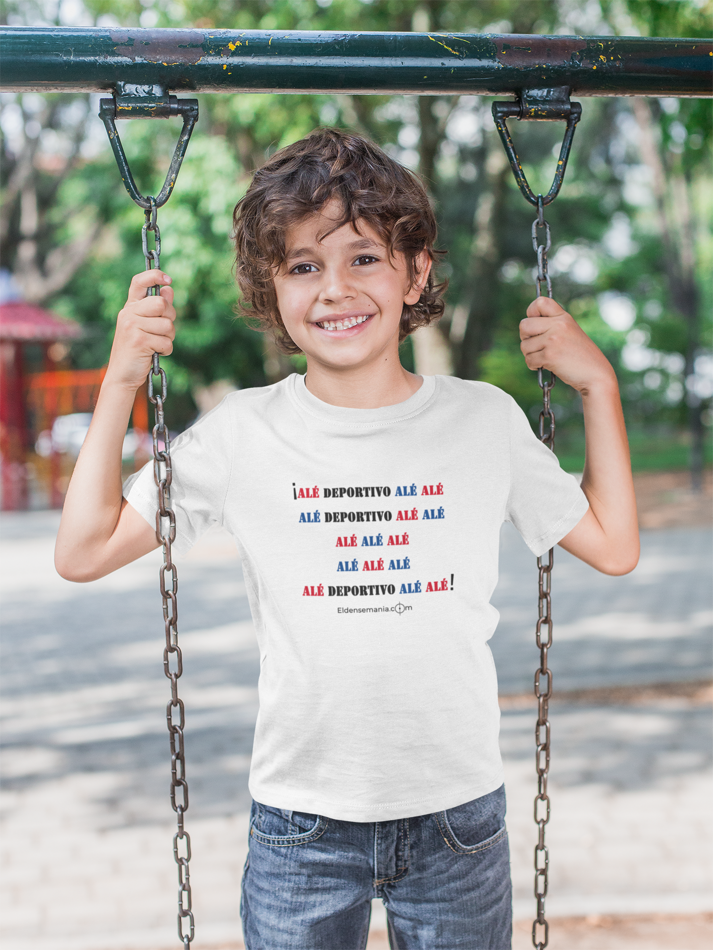 Camiseta Infantil Alé Alé Blanco