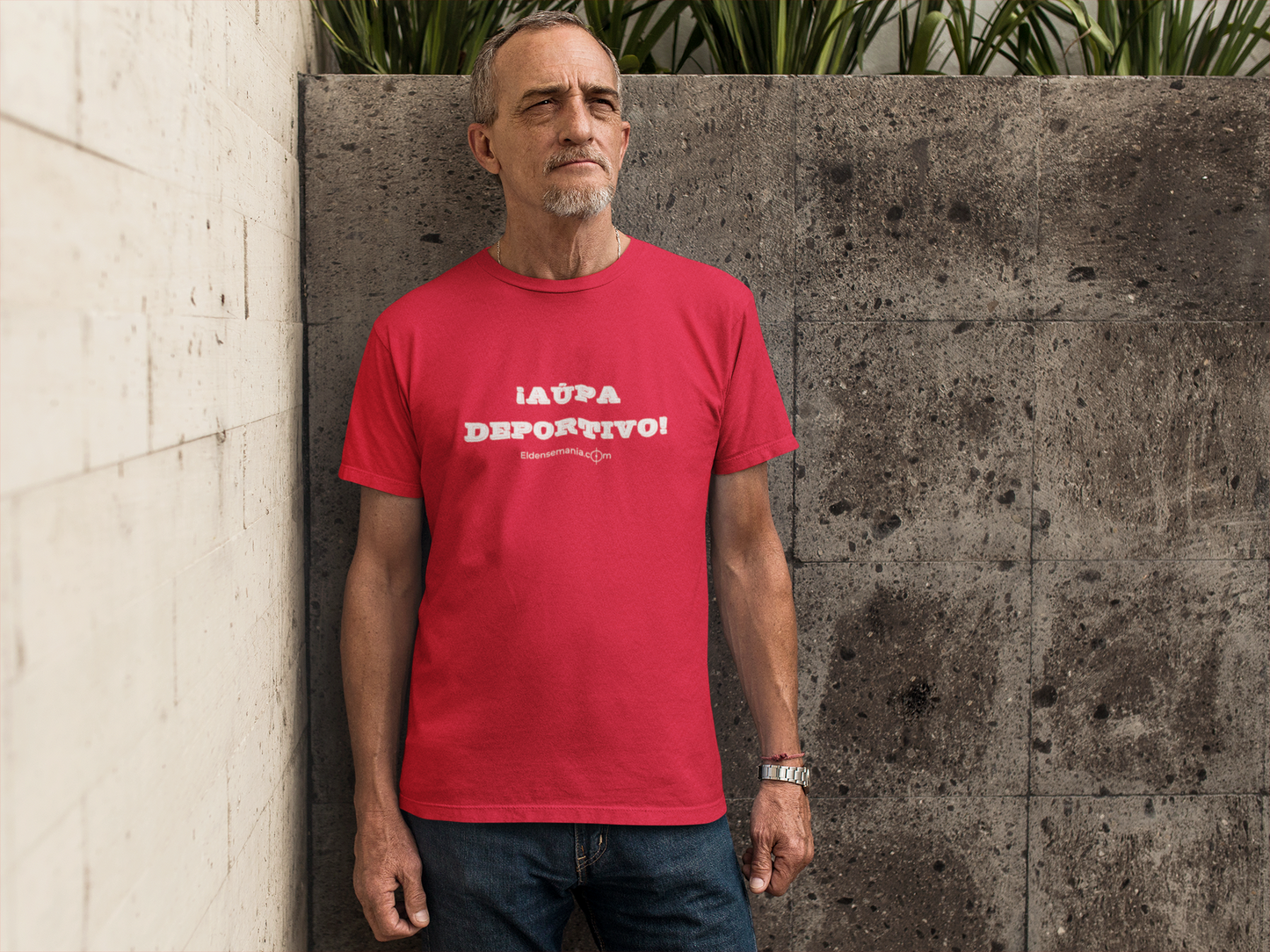 Camiseta adulto Aúpa Rojo