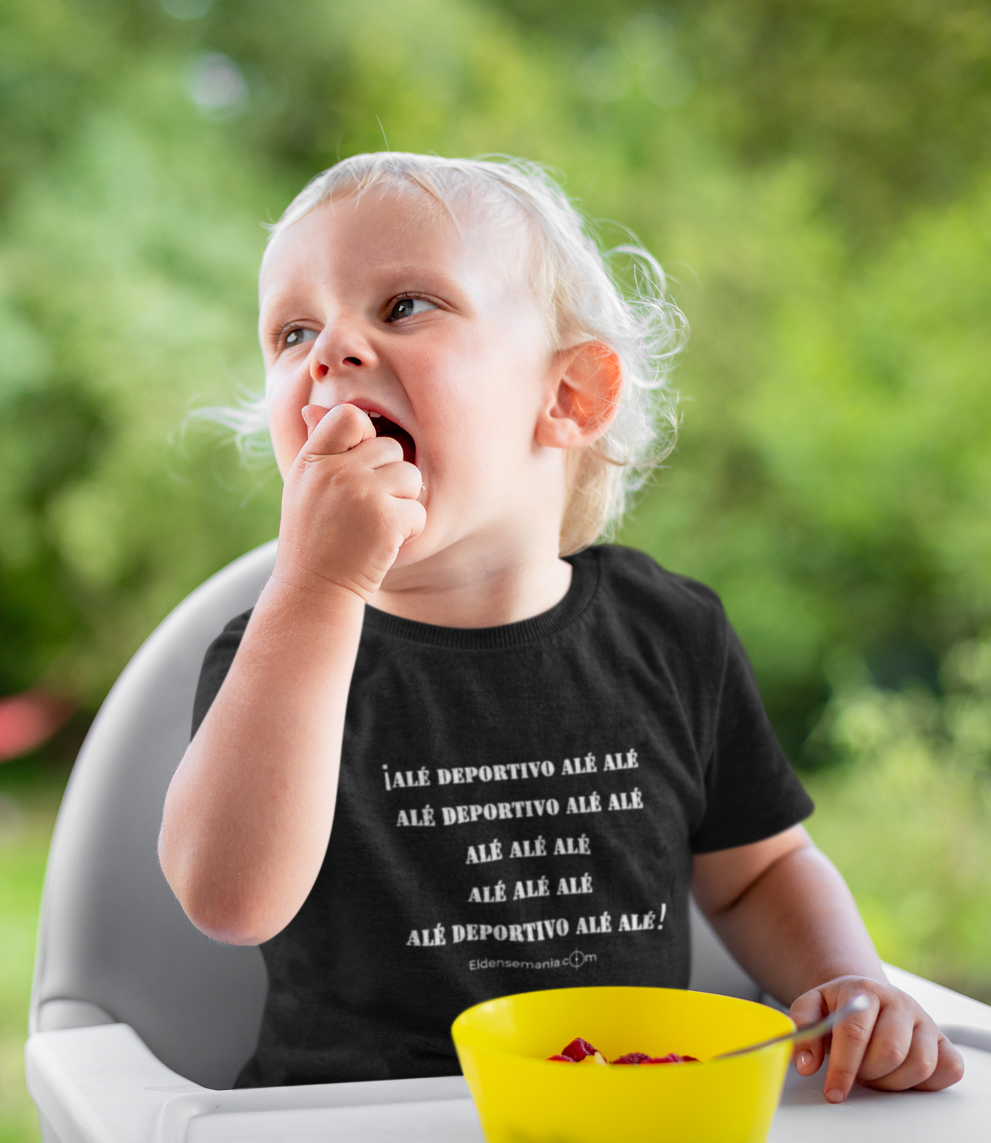 Camiseta Infantil Alé Alé Negro