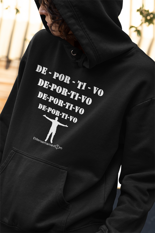 Sudadera capucha Deportivo Negro