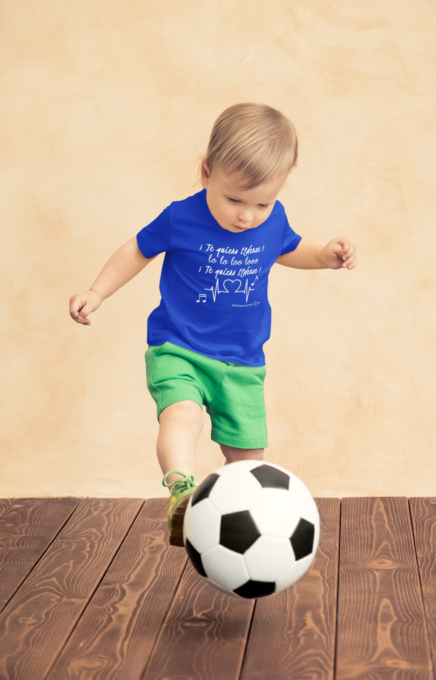 Camiseta Infantil TQ Azul