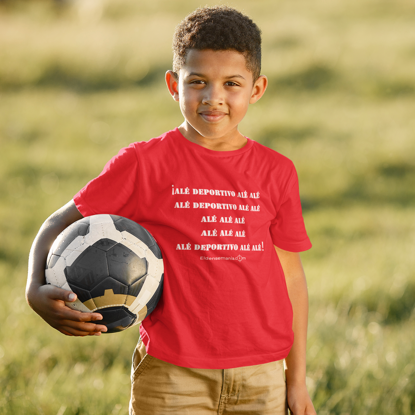 Camiseta Infantil Alé Alé Rojo