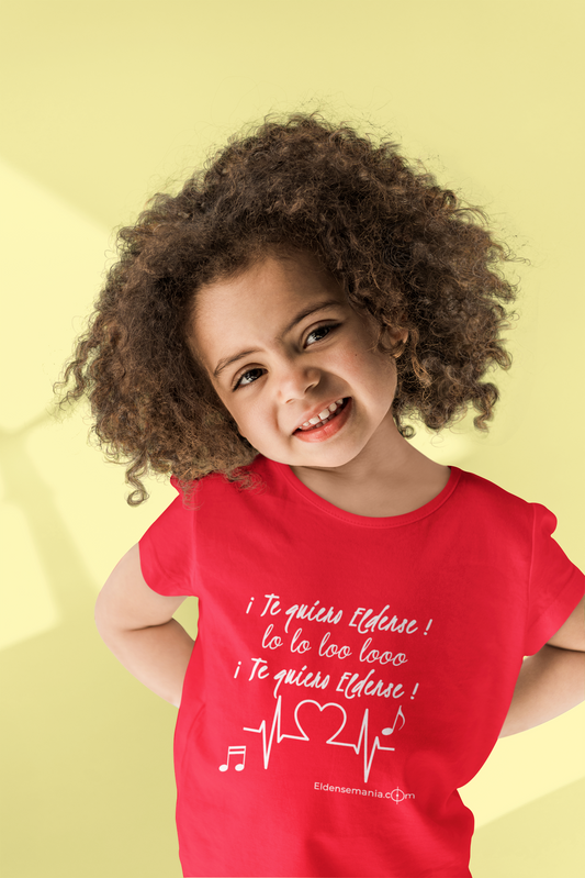 Camiseta Infantil TQ Rojo