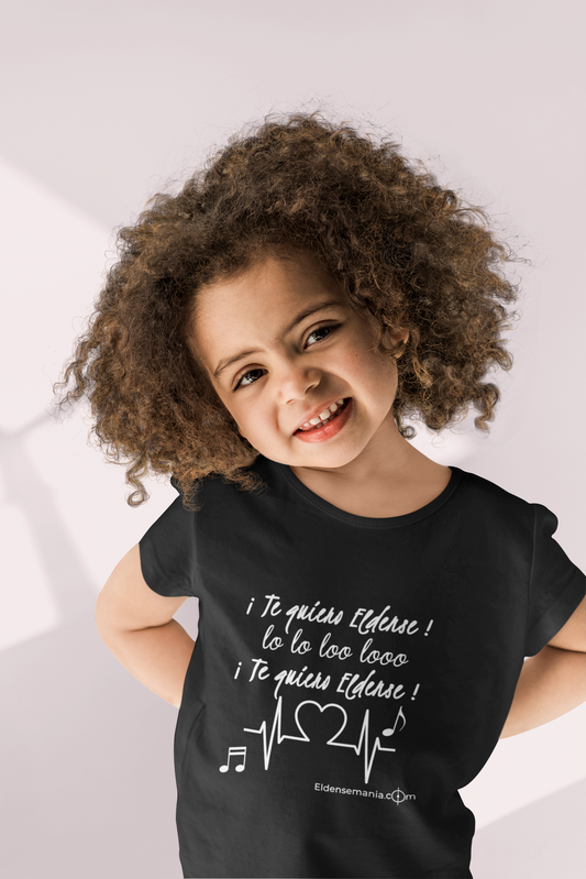 Camiseta Infantil TQ Negro