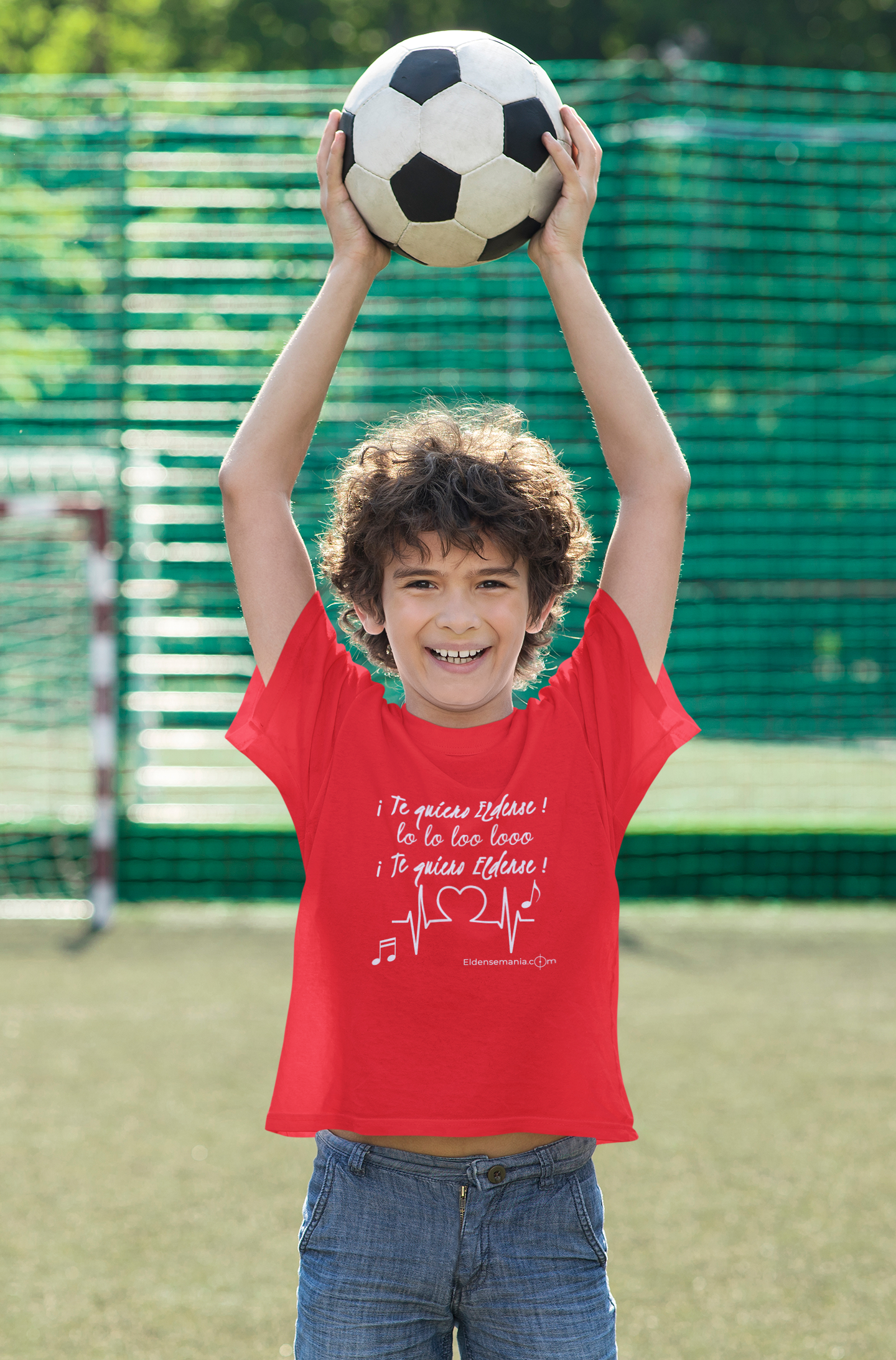 Camiseta Infantil TQ Rojo