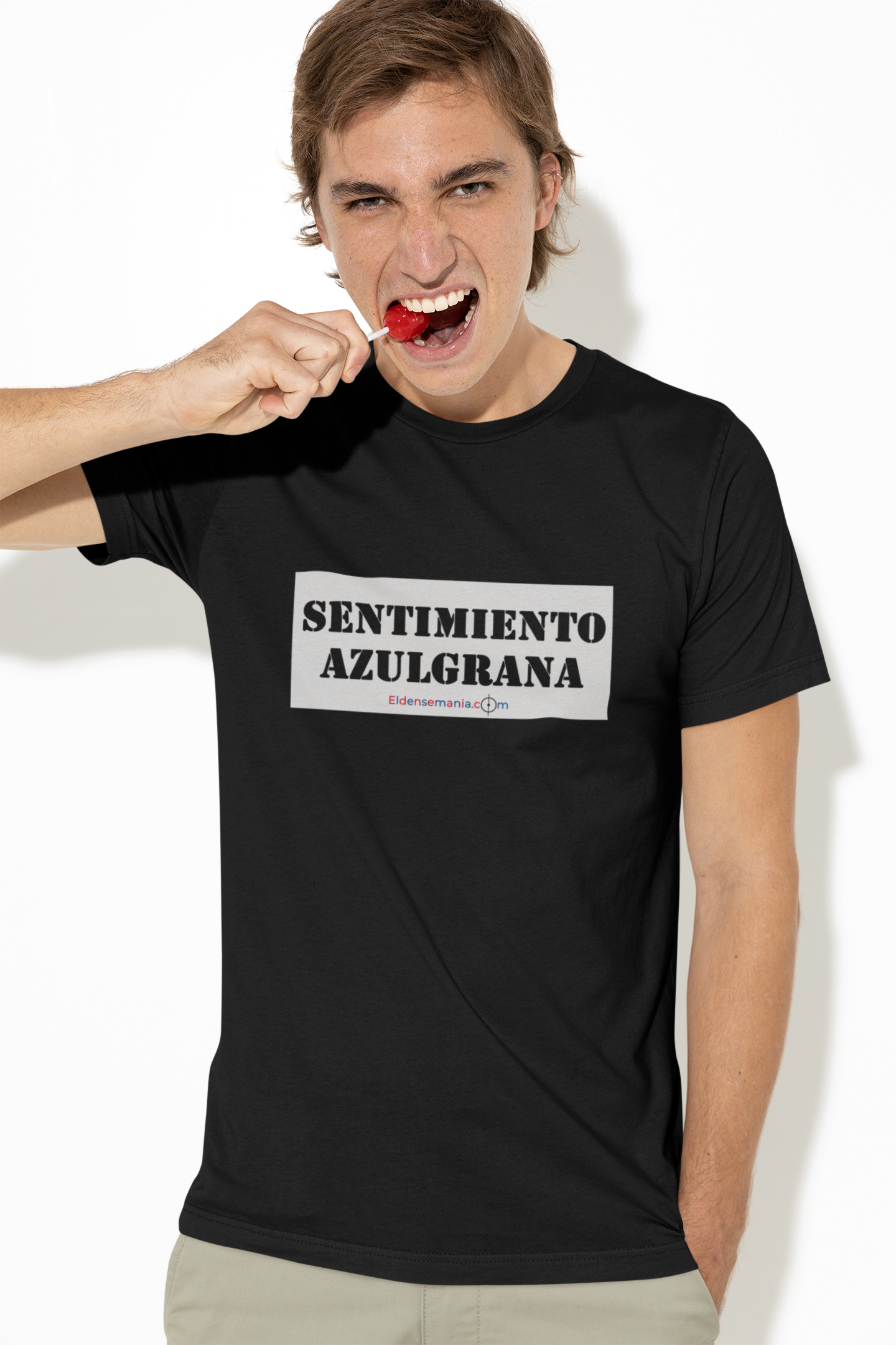 Camiseta Adulto Sentimiento Negro