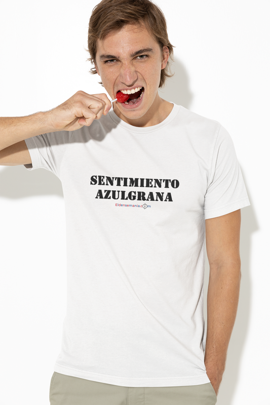 Camiseta Adulto Sentimiento Blanco