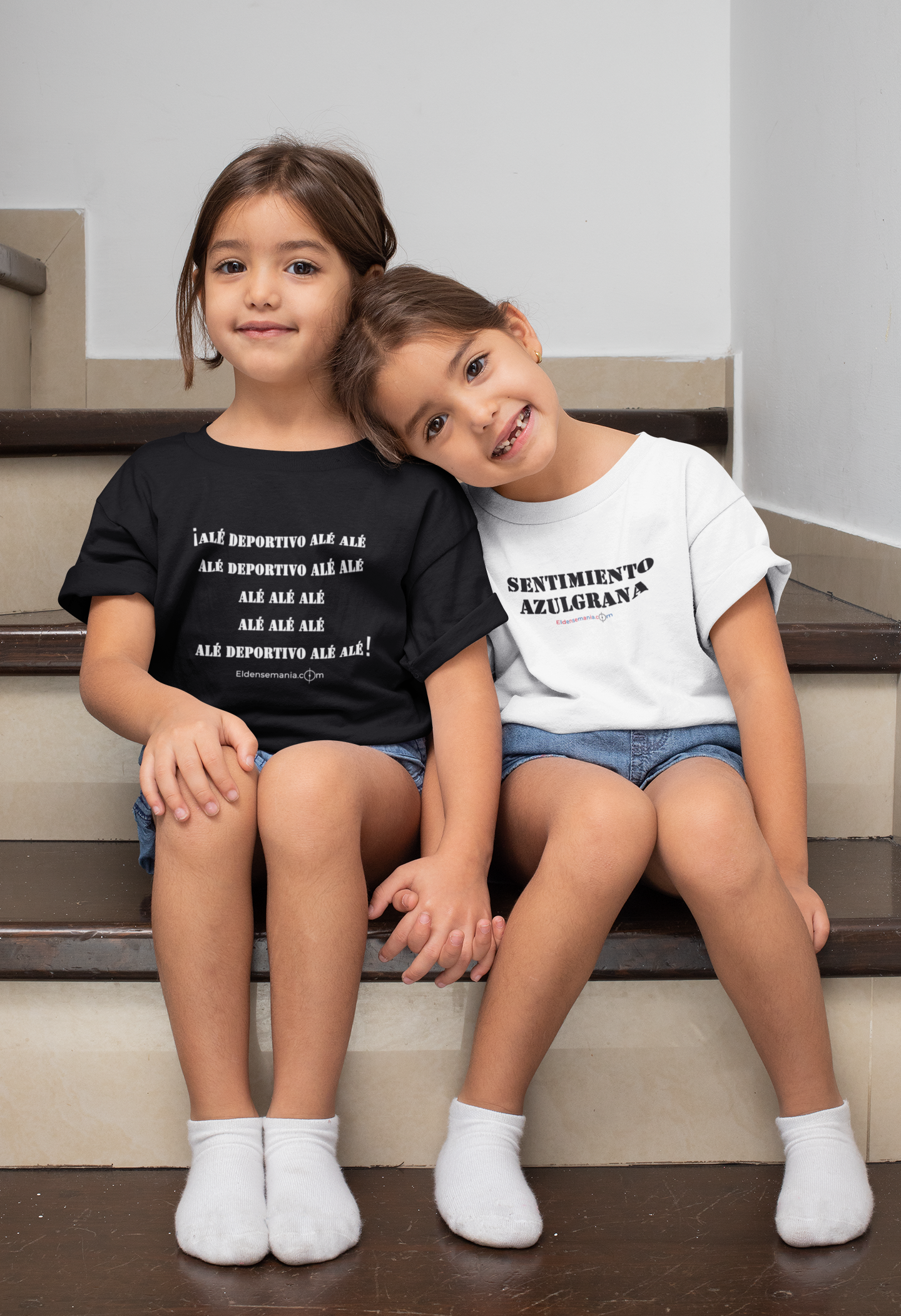 Camiseta Infantil Sentimiento Blanco