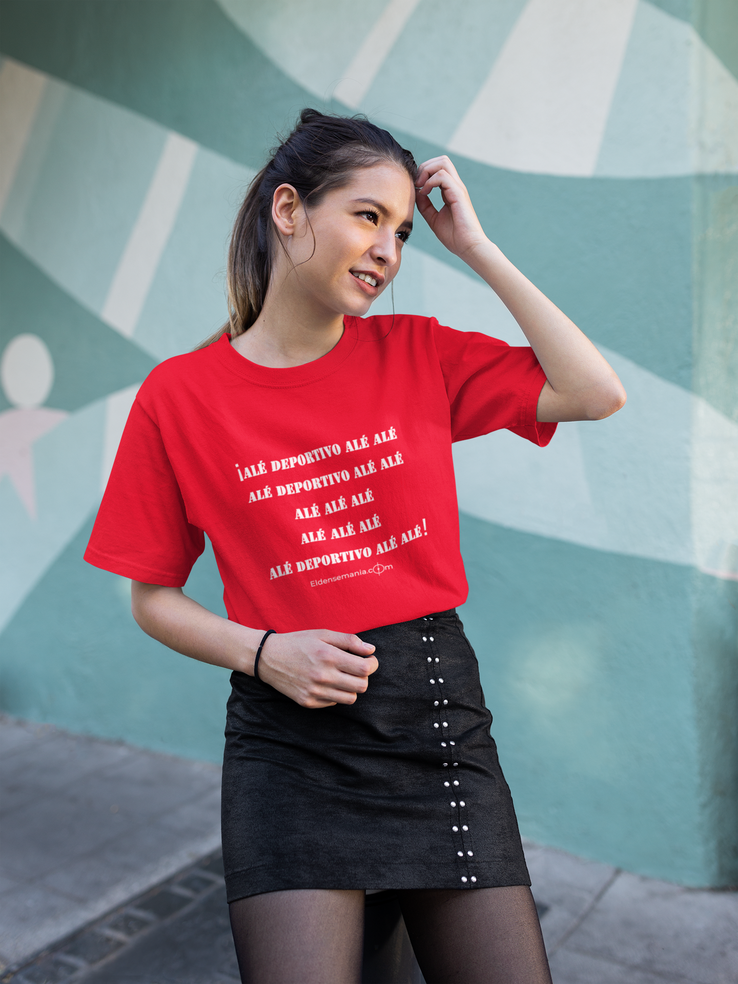 Camiseta adulto Alé Alé Rojo