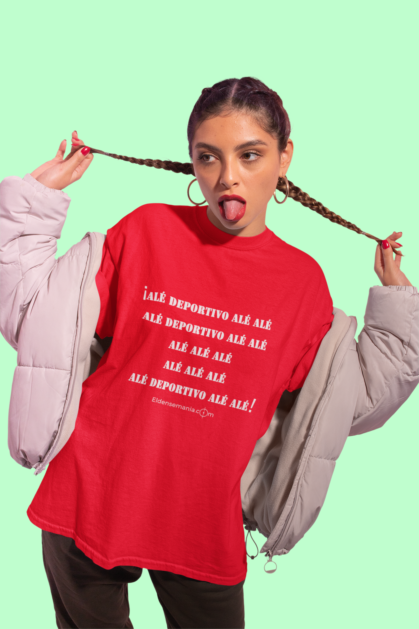 Camiseta adulto Alé Alé Rojo