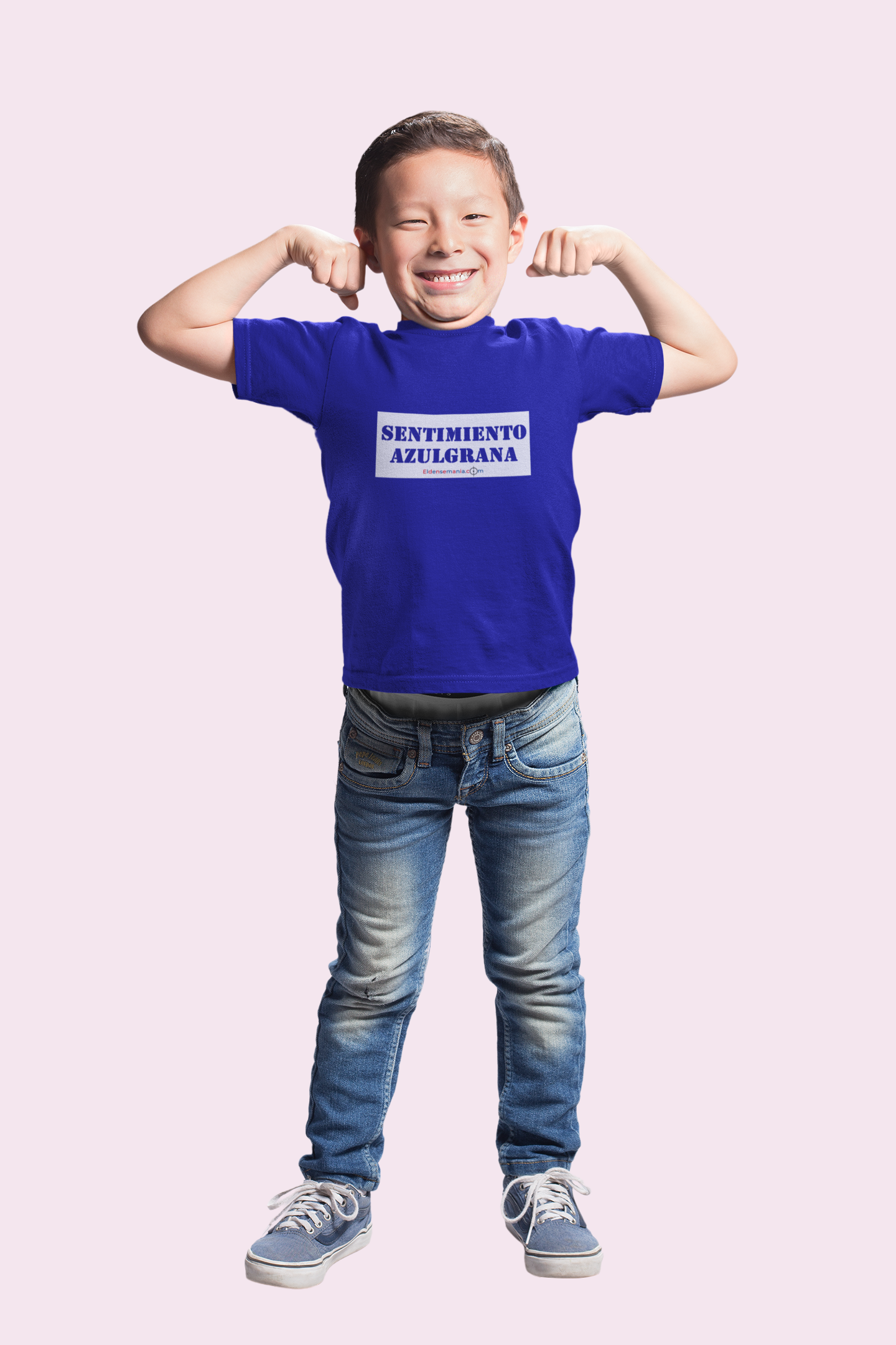 Camiseta Infantil Sentimiento Azul